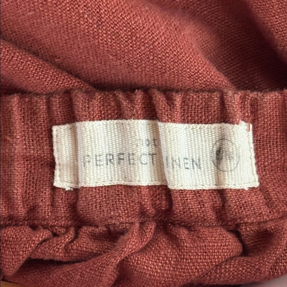 NotPerfectLinen Heavyweight Linen Skirt - Picture 3 of 7